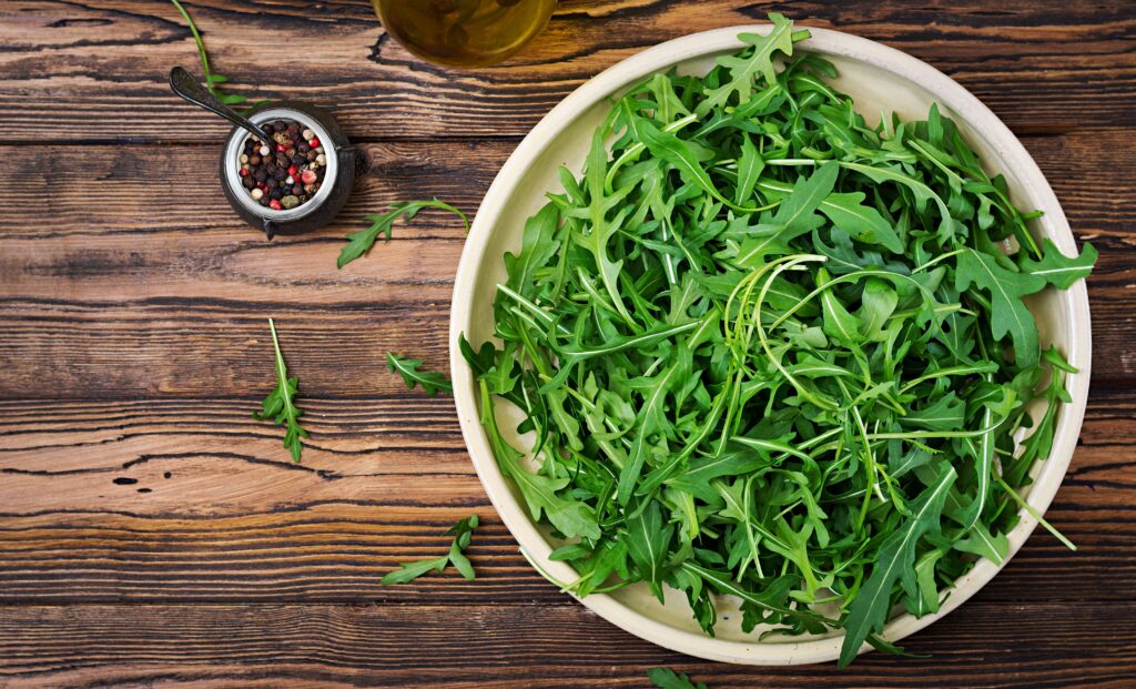 Rucola un alimento ricco di calcio