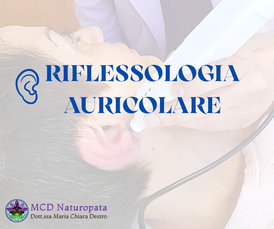 Auricoloterapia volantino fronte Riflessologia Auricolare