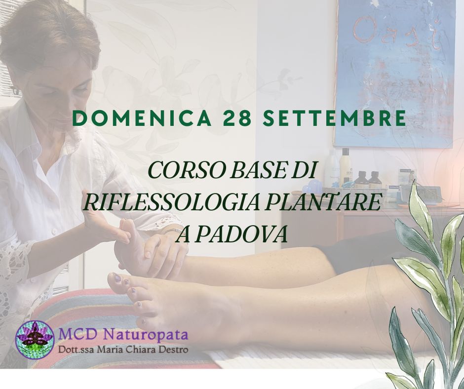 Corso di riflessologia plantare e Medicina Tradizionale Cinese