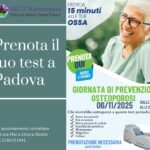 Prevenzione Osteoporosi: Densitometria ossea