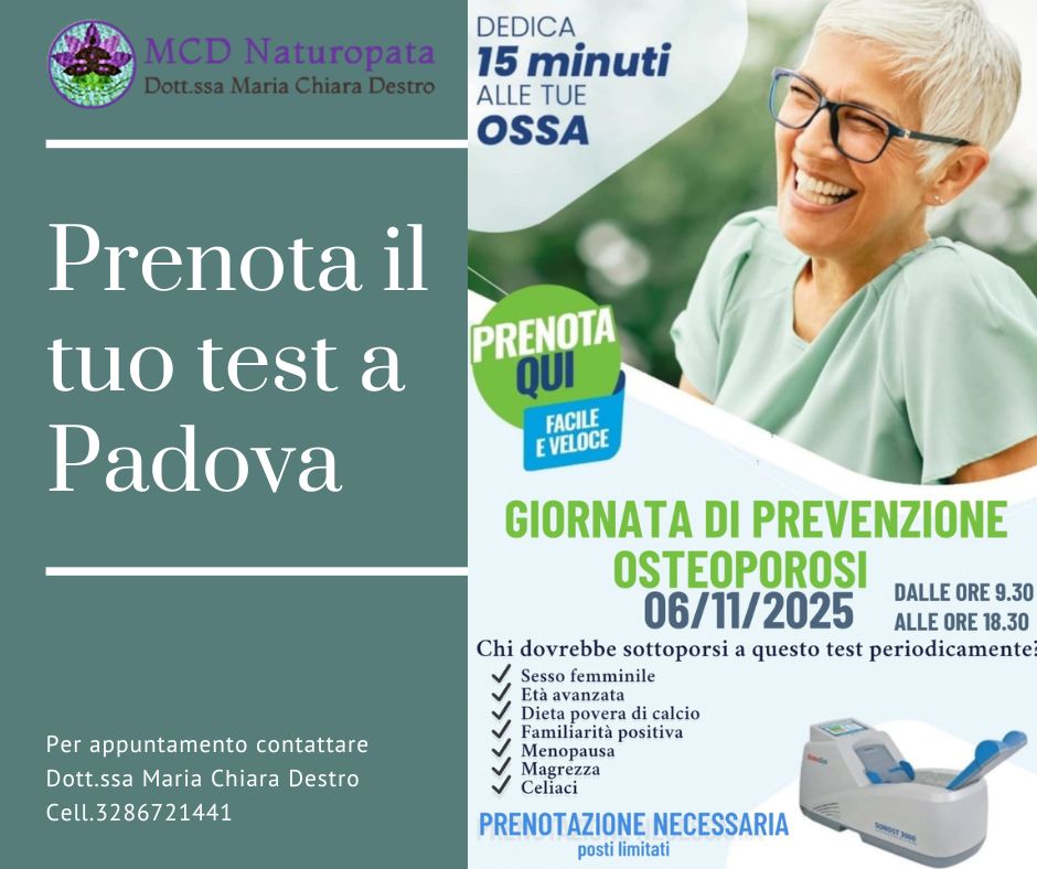 Prevenzione Osteoporosi: Densitometria ossea